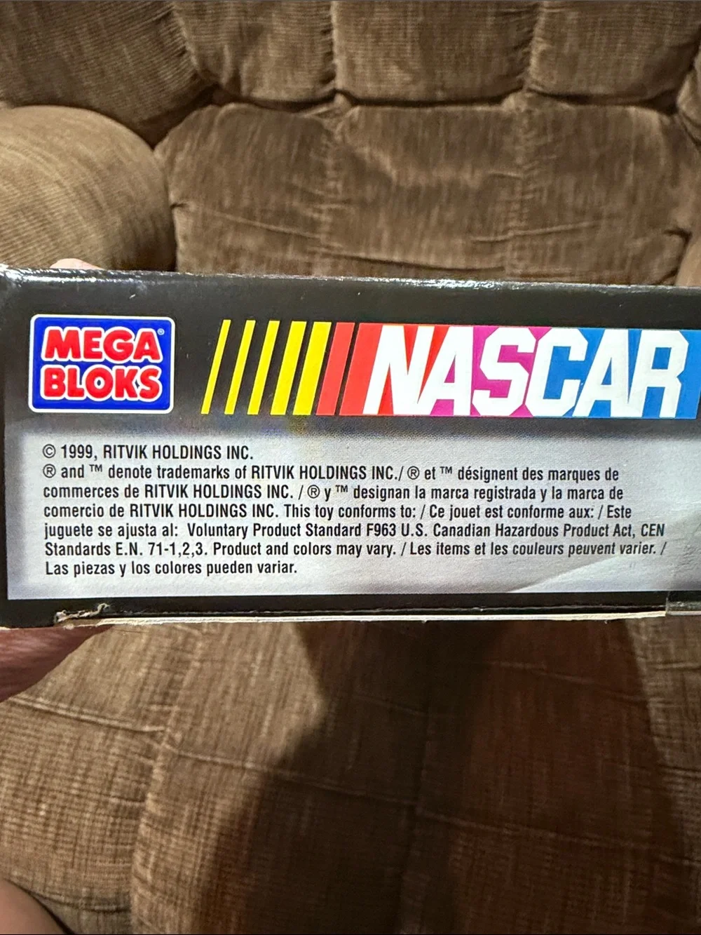 NASCAR Mega Bloks Jeff Gordon #24 Pit Row Building Set - Blue & Red
